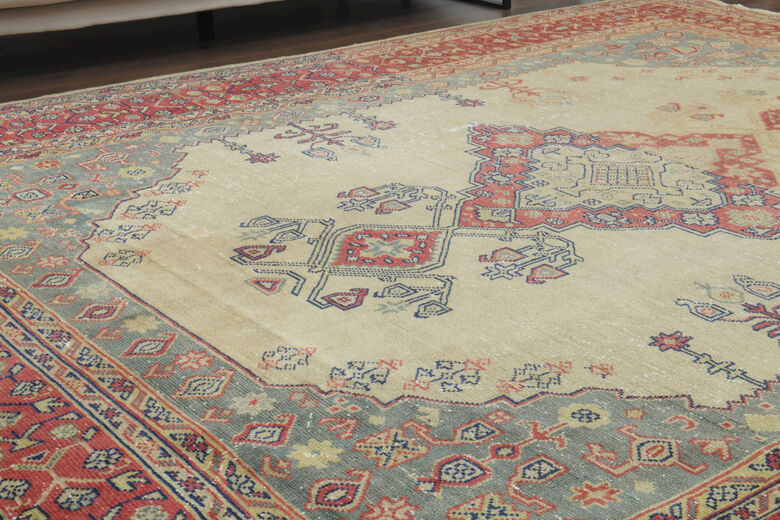 Rare Find, Antique Oversized Area Anatolian Rug