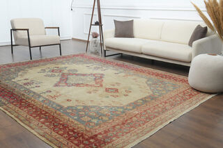 Rare Find, Antique Oversized Area Anatolian Rug - Thumbnail