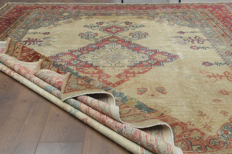 Rare Find, Antique Oversized Area Anatolian Rug