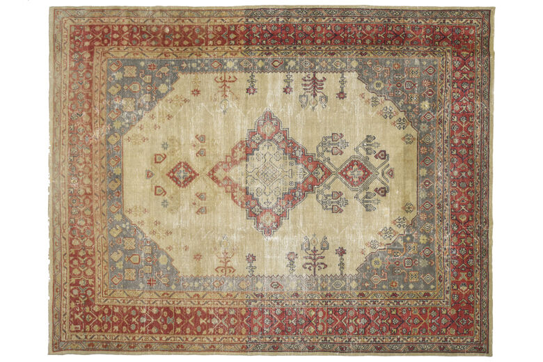 Rare Find, Antique Oversized Area Anatolian Rug