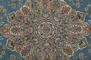 Unique Vintage Blue 7x11 Rug - Thumbnail