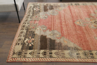 Rare Oriental Turkish Area Rug - Thumbnail