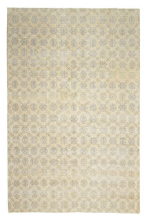 7x11 Handmade Vintage Neutral Rug - Thumbnail