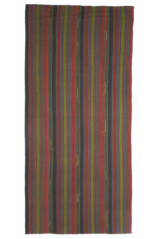 Vintage Oversized Striped Rug