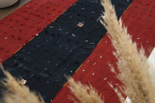 Vintage Wide Runner Rug - Thumbnail