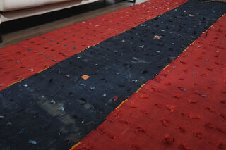 Vintage Wide Runner Rug - Thumbnail