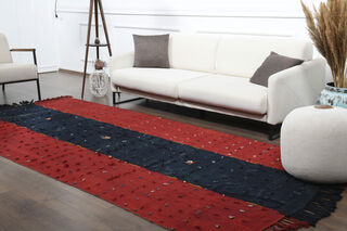 Vintage Wide Runner Rug - Thumbnail