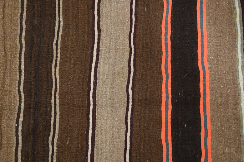 Striped Vintage Kilim Rug