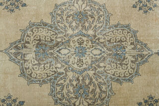 Brown Green Vintage Area Rug - Thumbnail