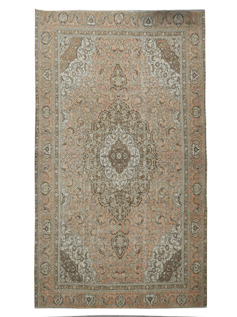 Orange Brown Area Rug