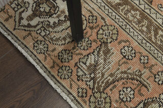 Orange Brown Area Rug - Thumbnail