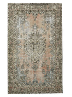 Washable Vİntage Area Rug - Thumbnail