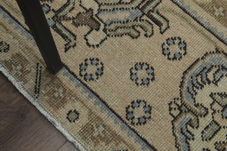 Oversized Orange Brown Area Rug