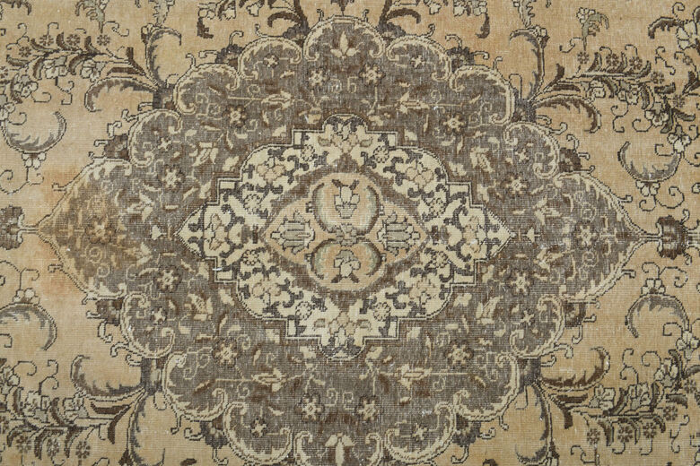 Oushak Amber Antique Rug