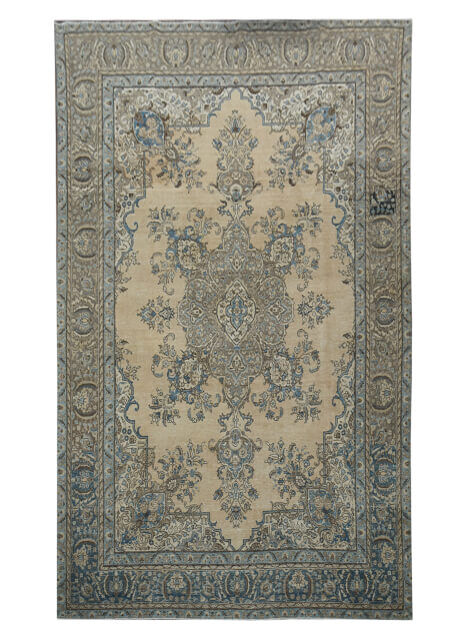 Faded Orange Brown Rug