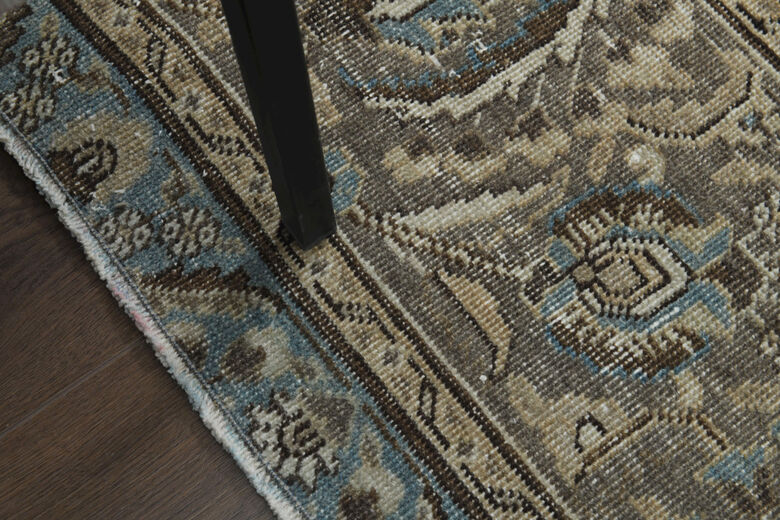 Faded Orange Brown Rug