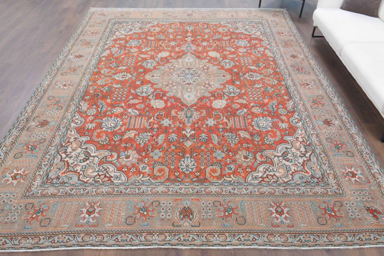 Vintage Oversized Area Rug