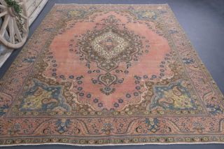 Medallion Vintage Oversized Area Rug - Thumbnail