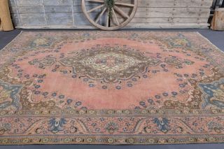 Medallion Vintage Oversized Area Rug - Thumbnail