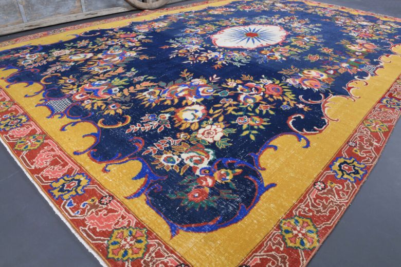 Vintage Oversized Anatolian Area Rug
