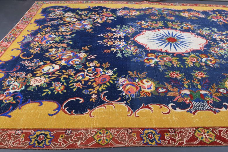Vintage Oversized Anatolian Area Rug
