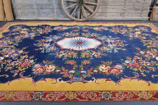 Vintage Oversized Anatolian Area Rug - Thumbnail