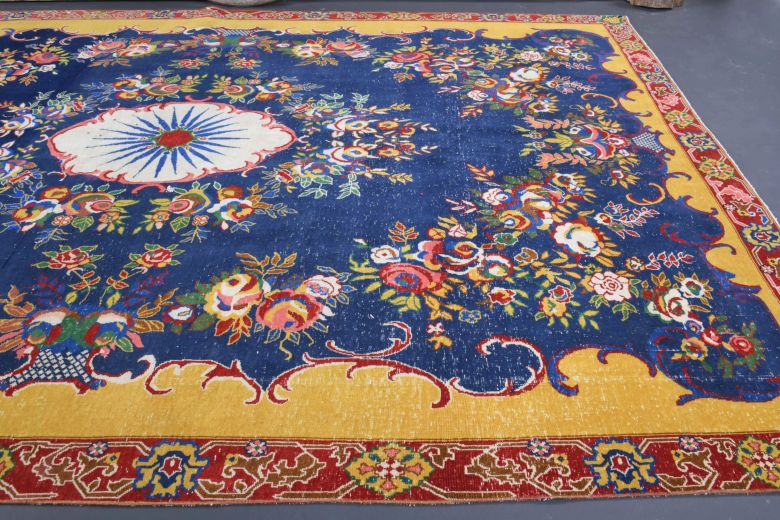 Vintage Oversized Anatolian Area Rug