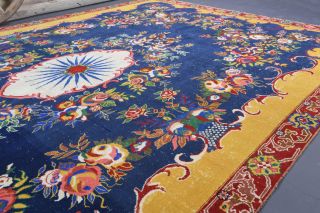 Vintage Oversized Anatolian Area Rug - Thumbnail