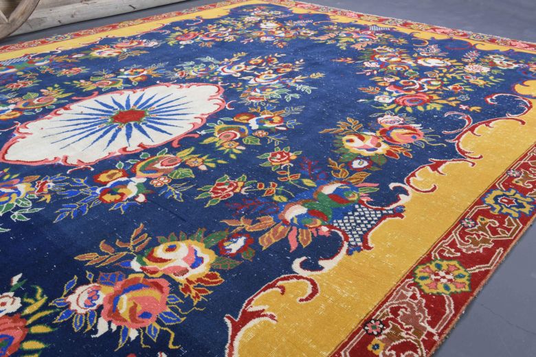 Vintage Oversized Anatolian Area Rug