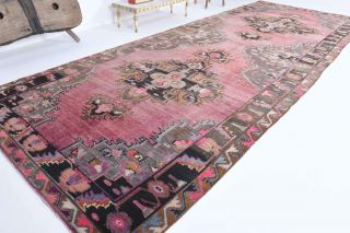 Vintage Oversized Wide Runner Rug - Thumbnail