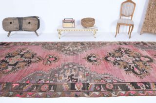 Vintage Oversized Wide Runner Rug - Thumbnail