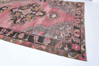 Vintage Oversized Wide Runner Rug - Thumbnail