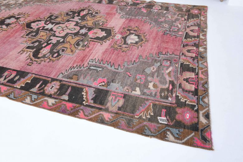 Vintage Oversized Wide Runner Rug