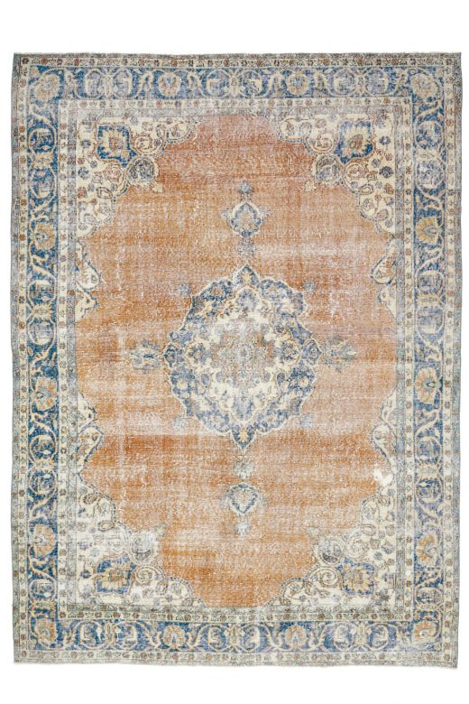 Semi-Antique Vintage Oversized Area Rug