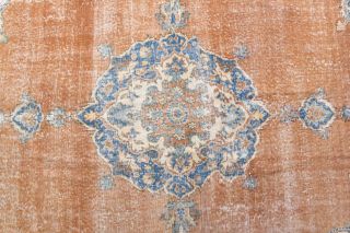 Semi-Antique Vintage Oversized Area Rug - Thumbnail