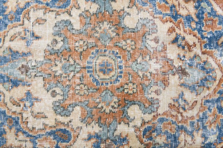 Semi-Antique Vintage Oversized Area Rug