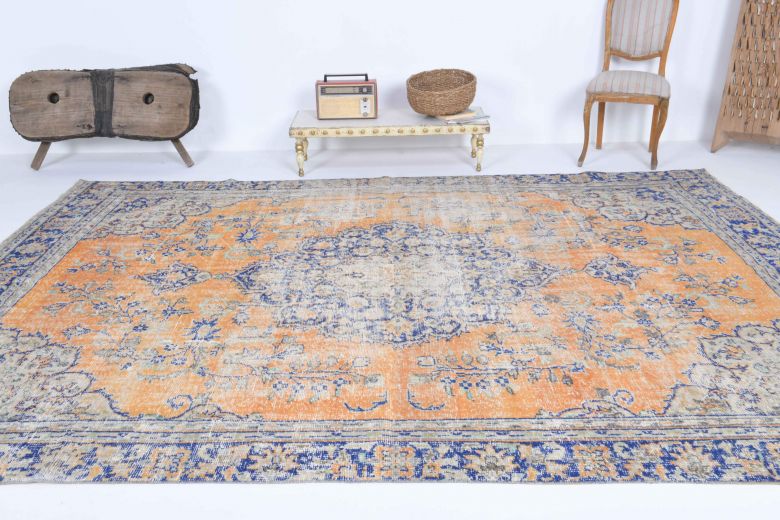 Vintage Oversized Area Rug