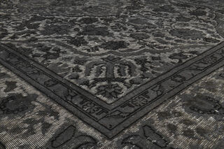 Anatolian Black Vintage Turkish Area Rug - Thumbnail