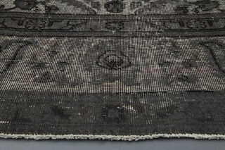 Anatolian Black Vintage Turkish Area Rug - Thumbnail