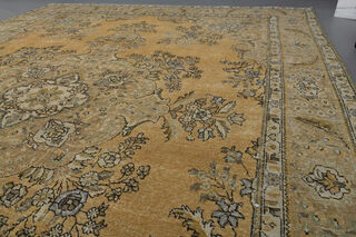 Oushak Oriental Vintage Oversize Rug - Thumbnail