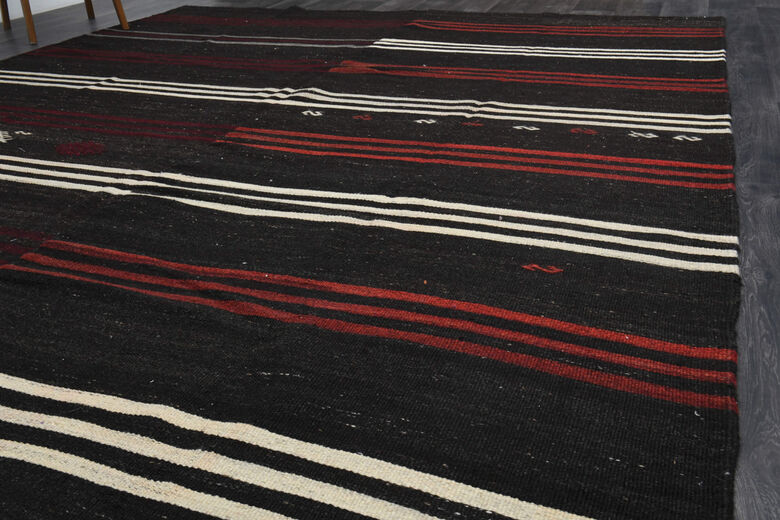 Striped Kilim Rug