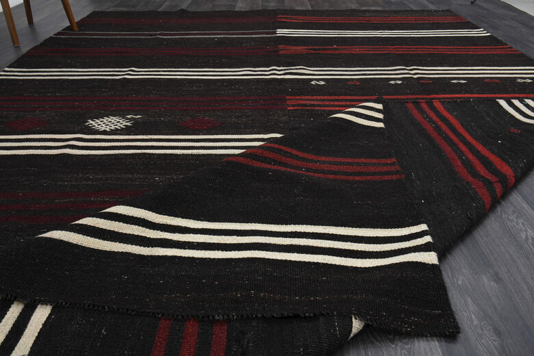 Striped Kilim Rug