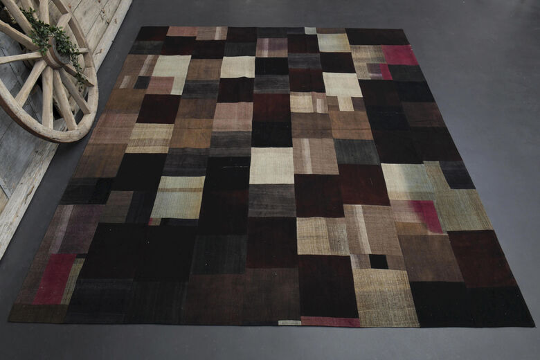 Patchwork Design Rug