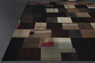 Patchwork Design Rug - Thumbnail