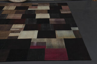 Patchwork Design Rug - Thumbnail