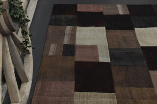 Patchwork Design Rug - Thumbnail