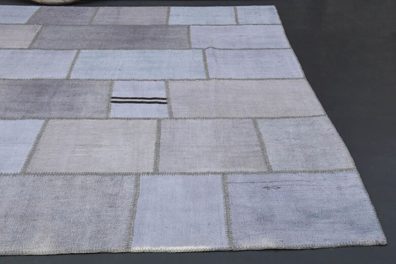 Vintage Oversized Area Patchwork Rug