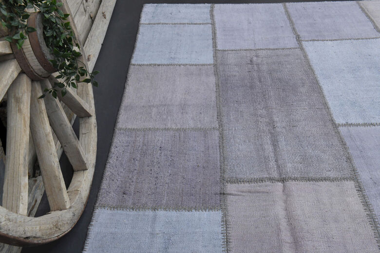 Vintage Oversized Area Patchwork Rug