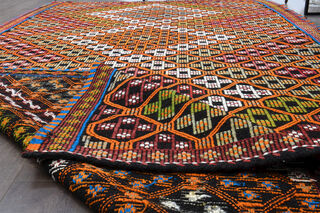 Vintage Turkish Kilim Rug - Thumbnail