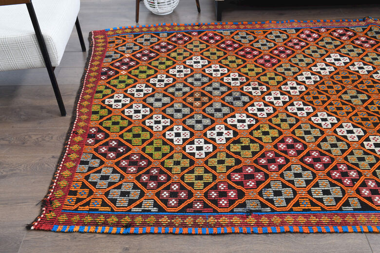 Vintage Turkish Kilim Rug